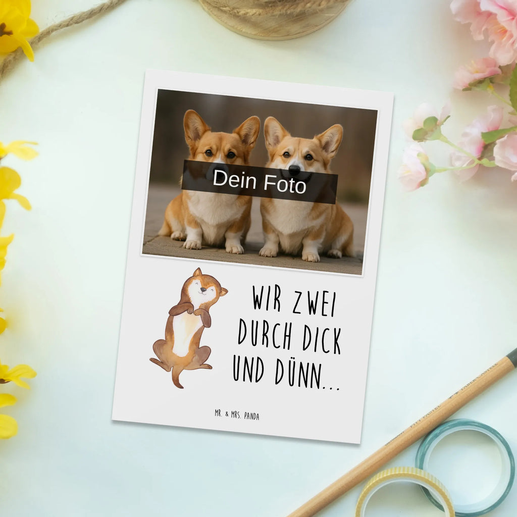 Personalized Photo Postcard Dog Stroke Personalisierte Foto Postkarte, Hund, Hundemotiv, Haustier, Hunderasse, Tierliebhaber, Hundebesitzer, Sprüche, Bauchkraulen, Hundeliebe, Hundewelpe, Hunde