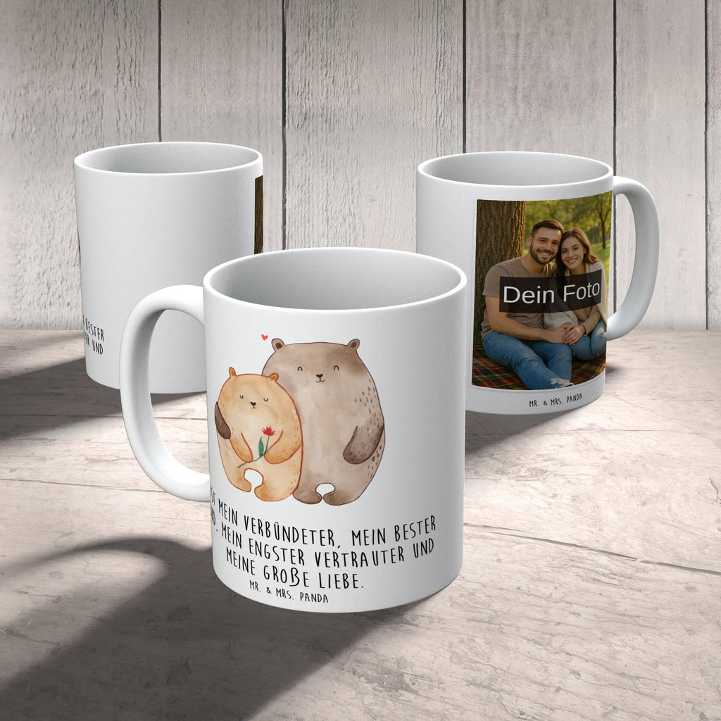 Personalisierte Foto Tasse Bären Liebe Personalisierte Foto Tasse, Liebe, Partner, Freund, Freundin, Ehemann, Ehefrau, Heiraten, Verlobung, Heiratsantrag, Liebesgeschenk, Jahrestag, Hocheitstag, Verliebt, Bären, Geschenk Freund, Liebesbeweis, Bär, Verheiratet, Geschenk Freundin, Geschenk Hochzeit, Hochzeitstag, Verlobt, Bärchen