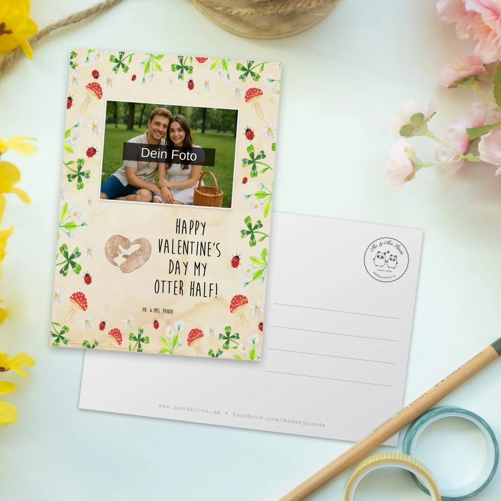 Personalisierte Foto Postkarte Otter Valentine Personalisierte Foto Postkarte, Liebe, Partner, Freund, Freundin, Ehemann, Ehefrau, Heiraten, Verlobung, Heiratsantrag, Liebesgeschenk, Jahrestag, Hocheitstag, Valentinstag, Geschenk für Frauen, Hochzeitstag, Mitbringsel, Geschenk für Freundin, Geschenk für Partner, Liebesbeweis, für Männer, für Ehemann