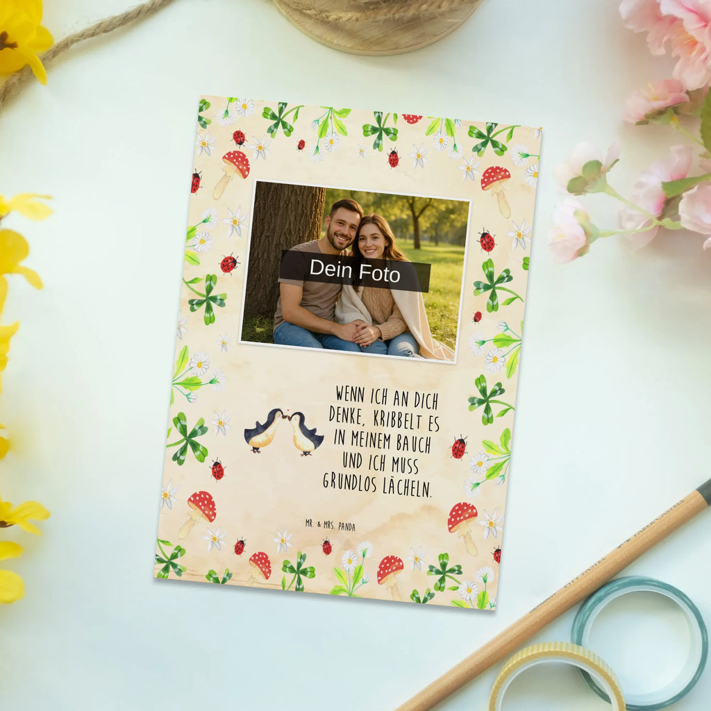 Personalized Photo Postcard penguins kiss Personalisierte Foto Postkarte, Liebe, Partner, Freund, Freundin, Ehemann, Ehefrau, Heiraten, Verlobung, Heiratsantrag, Liebesgeschenk, Jahrestag, Hocheitstag, Valentinstag, Geschenk für Frauen, Hochzeitstag, Mitbringsel, Geschenk für Freundin, Geschenk für Partner, Liebesbeweis, für Männer, für Ehemann