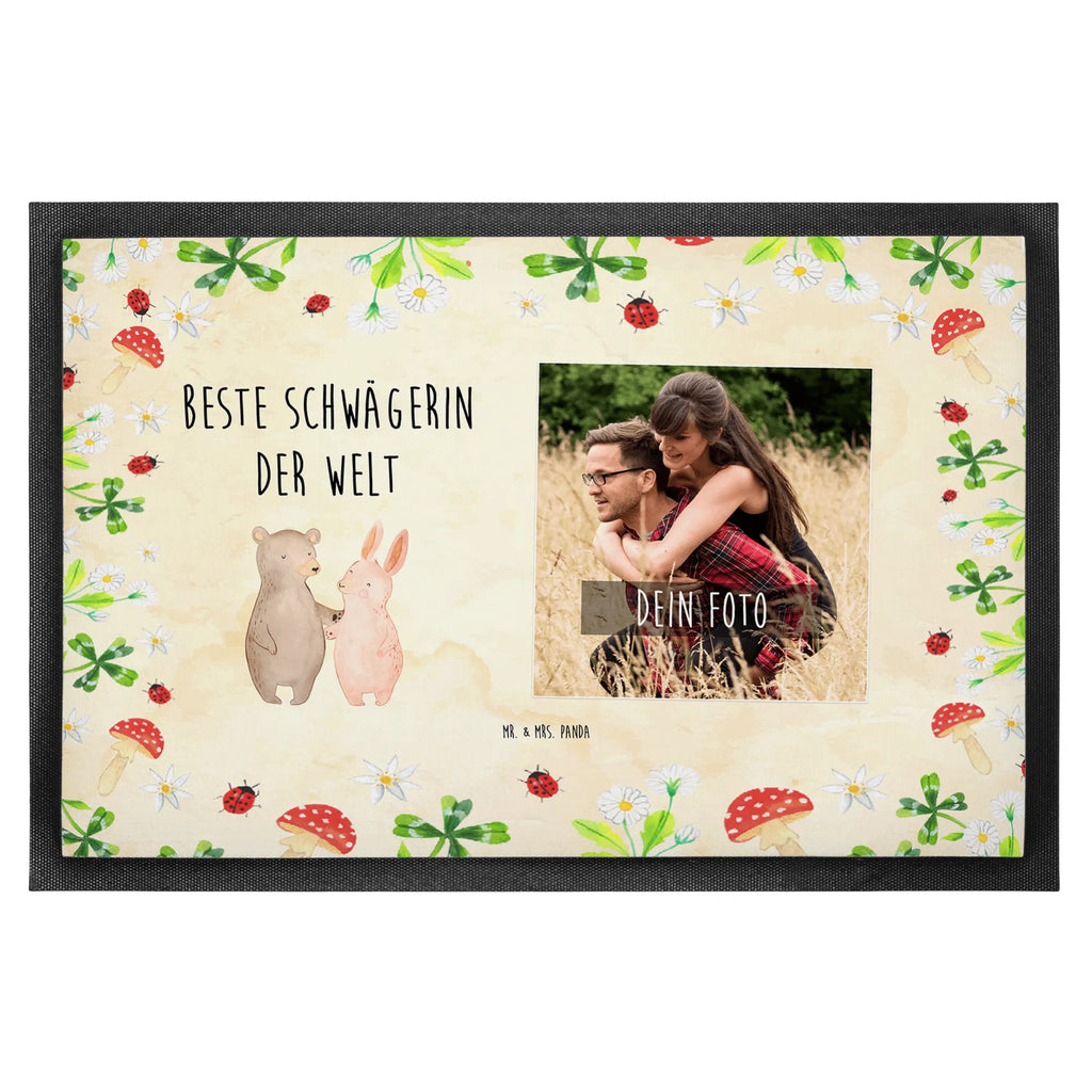 Personalized Photo Doormat Hare Best sister in law in the world Personalisierte Foto Fußmatte, für, Dankeschön, Geschenk, Schenken, Geburtstag, Geburtstagsgeschenk, Geschenkidee, Danke, Bedanken, Mitbringsel, Freude machen, Geschenktipp, Ehefrau, Frau, Schwester, Familie, Schwähgerin, angeheiratet, Schwägerin, Ehemann, Partner, Bruder, Schwippschwägerin, Verwandtschaft