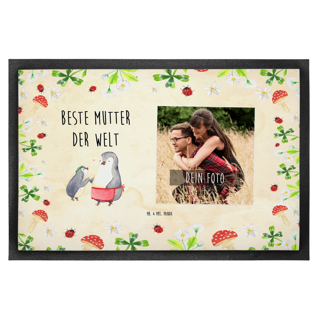 Personalisierte Foto Fußmatte Pinguin Beste Mutter der Welt Personalisierte Foto Fußmatte, für, Dankeschön, Geschenk, Schenken, Geburtstag, Geburtstagsgeschenk, Geschenkidee, Danke, Bedanken, Mitbringsel, Freude machen, Geschenktipp, Sohn, Tochter, Muttertag, Ma, Beste, Mama, Beste Mama, Supermama, Mami, Mutti, Mutter