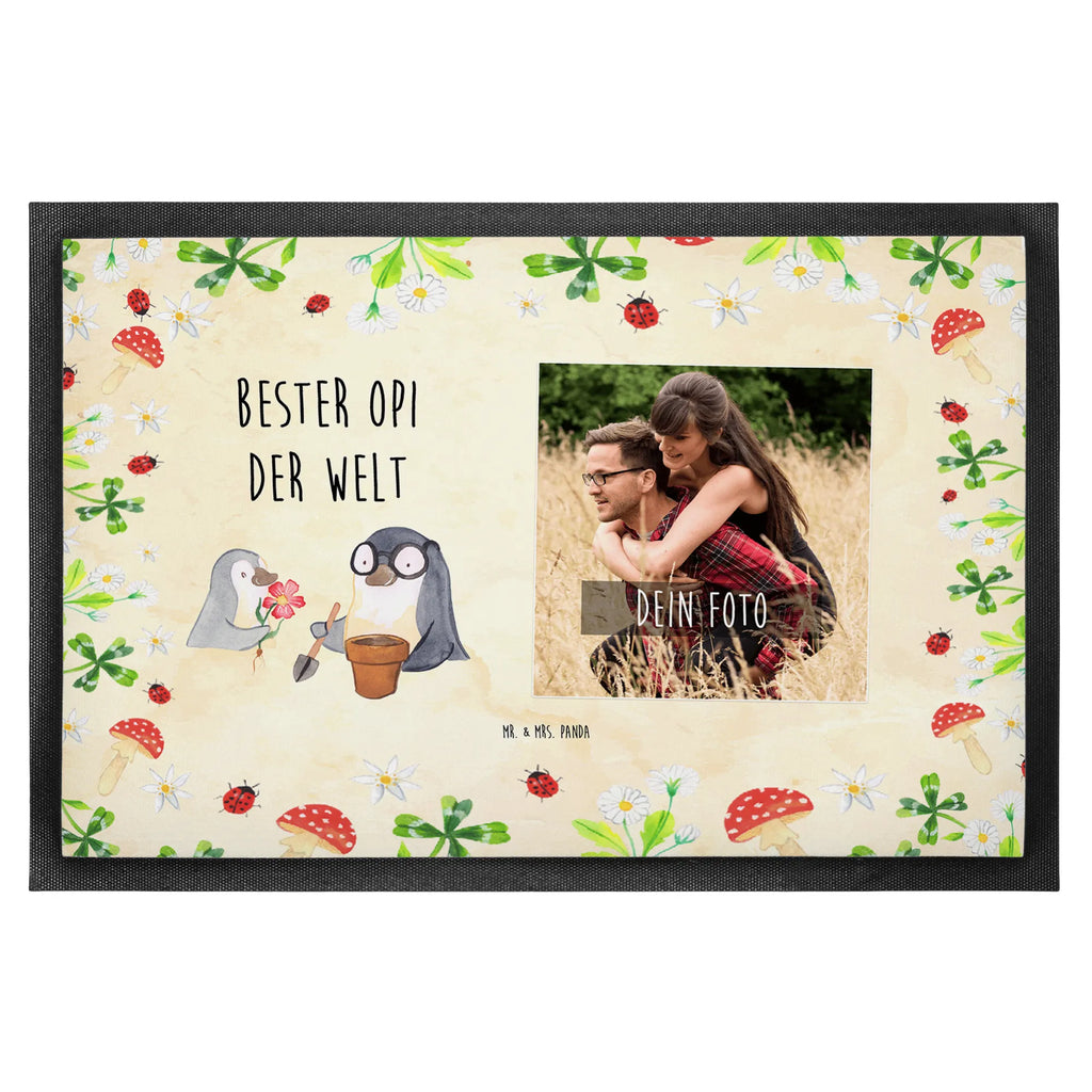 Personalized Photo Doormat penguin Best grandpa in the world Personalisierte Foto Fußmatte, für, Dankeschön, Geschenk, Schenken, Geburtstag, Geburtstagsgeschenk, Geschenkidee, Danke, Bedanken, Mitbringsel, Freude machen, Geschenktipp, Oppi, Neffe, Grossvater, Oppa, Bester, Opi. Großpapa, Opa, Großvater, Nichte, Kleinigkeit, Großeltern