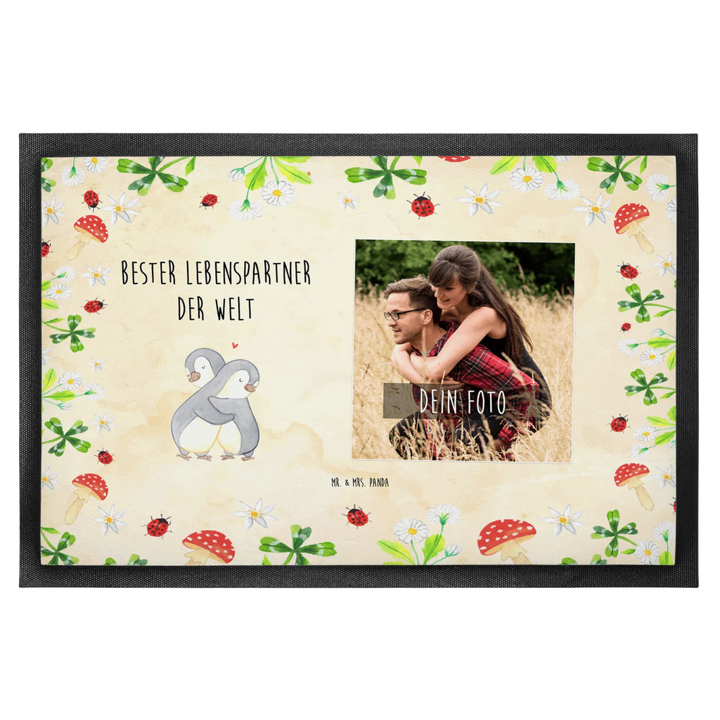Personalisierte Foto Fußmatte Pinguin Bester Lebenspartner der Welt Personalisierte Foto Fußmatte, für, Dankeschön, Geschenk, Schenken, Geburtstag, Geburtstagsgeschenk, Geschenkidee, Danke, Bedanken, Mitbringsel, Freude machen, Geschenktipp, Lebenspartner, Ehepartner, Partner, Ehemann, Ehefrau, Liebe, Freund, Freundin, Hochzeitstag, verliebt