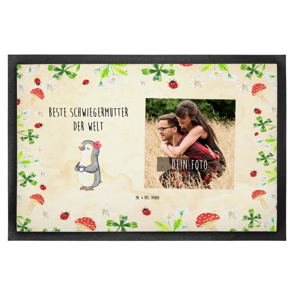 Personalisierte Foto Fußmatte Pinguin Beste Schwiegermutter der Welt Personalisierte Foto Fußmatte, für, Dankeschön, Geschenk, Schenken, Geburtstag, Geburtstagsgeschenk, Geschenkidee, Danke, Bedanken, Mitbringsel, Freude machen, Geschenktipp, angeheiratet, Schwiegermutter, Schwiegermama, Mama, Mutter, Schwiegereltern, Mutter des Ehepartners