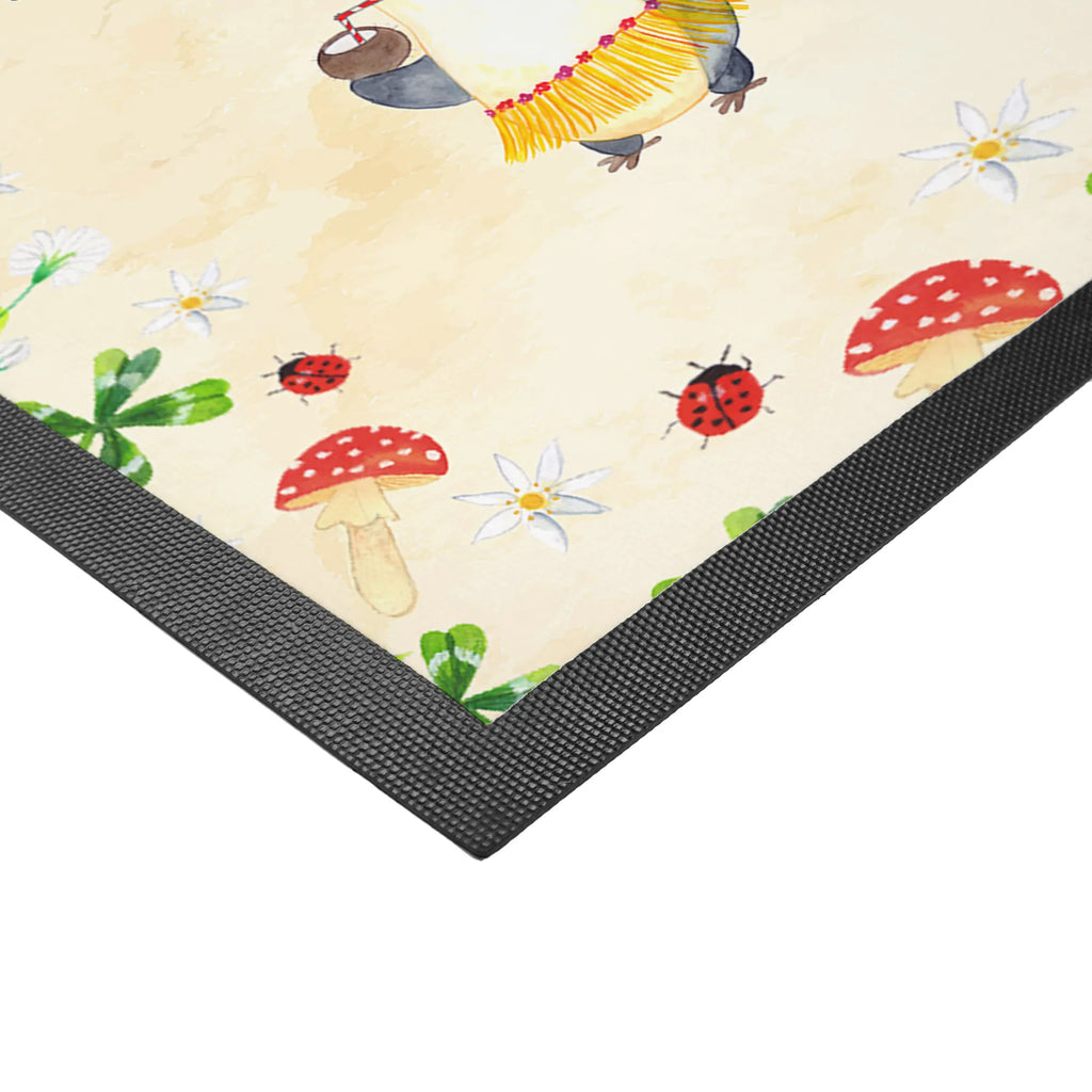 Personalisierte Foto Fußmatte Pinguin Kokosnuss Personalisierte Foto Fußmatte, Pinguin, Aloha, Hawaii, Urlaub, Kokosnuss, Pinguine