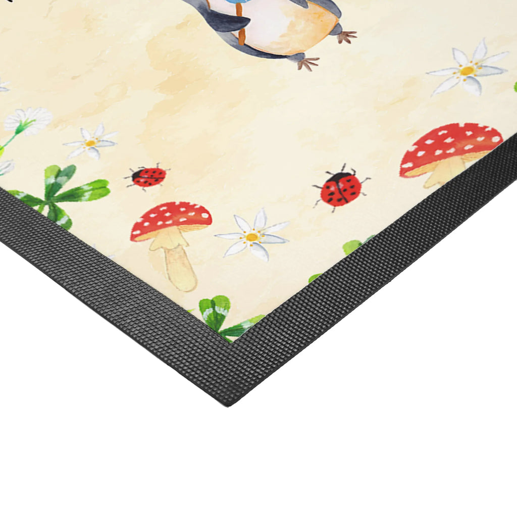Personalized Photo Doormat Penguin lollipop Personalisierte Foto Fußmatte, Pinguin, Pinguine, Lolli, Süßigkeiten, Blödsinn, Spruch, Rebell, Gauner, Ganove, Rabauke