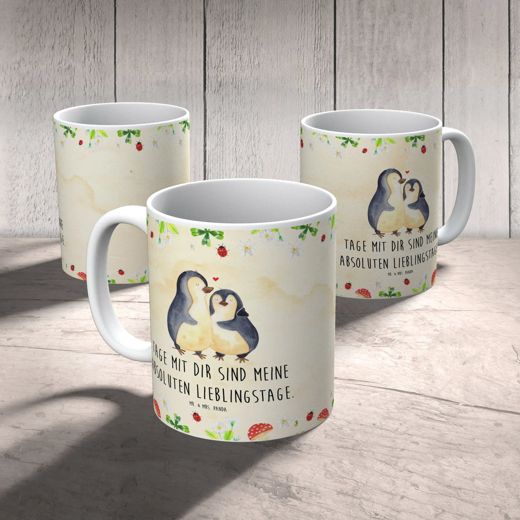 Mug Penguin embrace Teetasse, Geschenktasse, Porzellantasse, Kaffeetasse, Keramiktasse, Tasse mit Zitaten, Bürotasse, Tasse mit Motiven, Tasse, Pinguin, Verlobung, Liebesbeweis, Hochzeitstag, Liebe, Liebespaar, Liebesgeschenk, Hochzeit, Jahrestag, Hochzeitsgeschenk