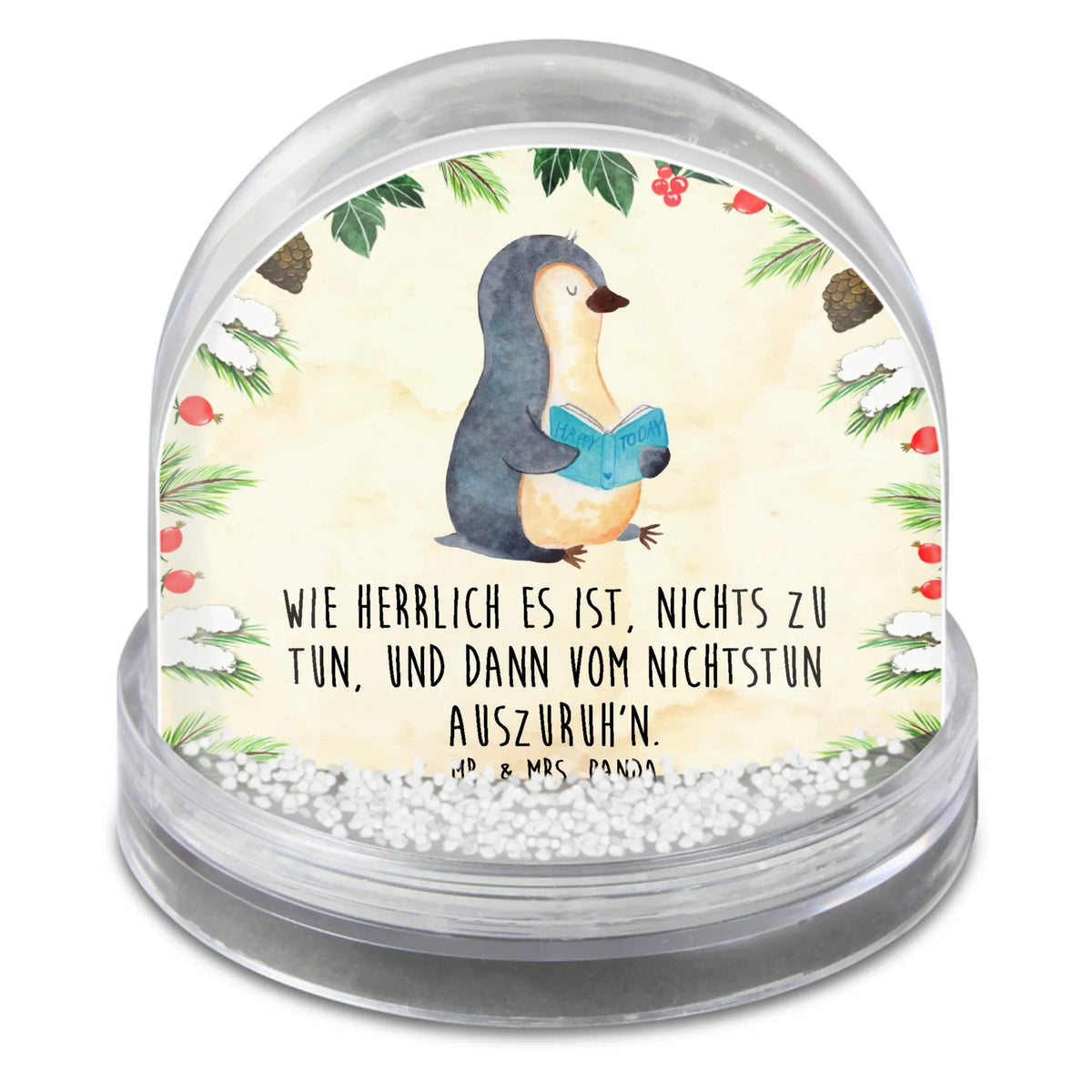 Snow globe Penguin A book North Pole, Penguins, penguins, bookworm, holidays, doing nothing, lazing around, reading, vacation, book, leisure