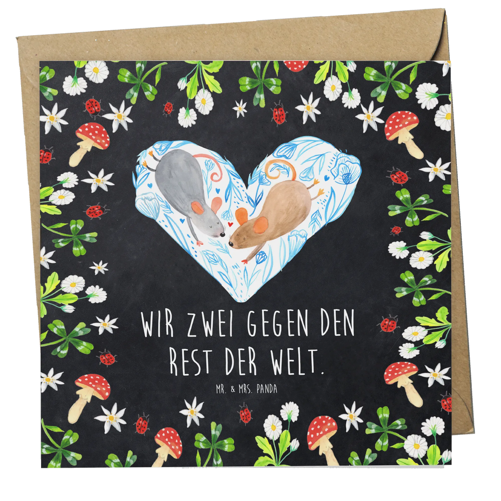 Deluxe Karte Mäuse Herz Klappkarte, Geburtstagskarte, Grußkarte, Glückwunschkarte, Einladungskarte, Karte, Hochwertige Grußkarte, Hochwertige Klappkarte, Hochzeitskarte, Liebe, Partner, Freund, Freundin, Ehemann, Ehefrau, Heiraten, Verlobung, Heiratsantrag, Liebesgeschenk, Jahrestag, Hocheitstag, Liebesbotschaft, Geschenk für zwei, Love, Mäuse, Liebesbeweis, Maus, Lieblingsmensch, Gemeinsamkeit, Hochzeit