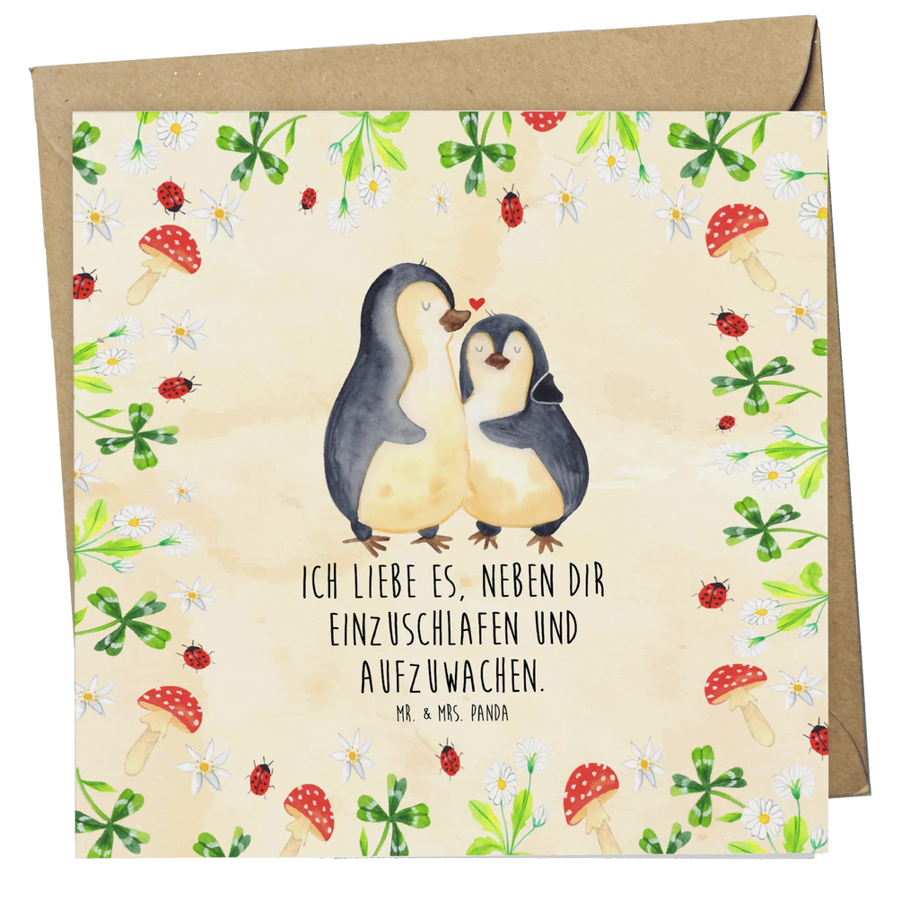 Deluxe Karte Pinguine Einschlafen Glückwunschkarte, Karte, Hochwertige Klappkarte, Einladungskarte, Grußkarte, Hochzeitskarte, Geburtstagskarte, Klappkarte, Hochwertige Grußkarte, Liebe, Partner, Freund, Freundin, Ehemann, Ehefrau, Heiraten, Verlobung, Heiratsantrag, Liebesgeschenk, Jahrestag, Hocheitstag, Valentinstag, Mitbringsel, Geschenk für Freundin, für Männer, Hochzeitstag, Geschenk für Frauen, Geschenk für Partner, für Ehemann, Liebesbeweis