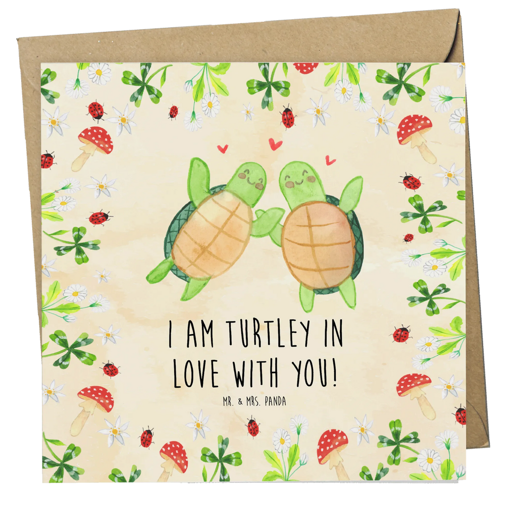 Deluxe Karte Schildkröten Paar Hochwertige Klappkarte, Einladungskarte, Hochwertige Grußkarte, Glückwunschkarte, Hochzeitskarte, Klappkarte, Karte, Grußkarte, Geburtstagskarte, Liebe, Partner, Freund, Freundin, Ehemann, Ehefrau, Heiraten, Verlobung, Heiratsantrag, Liebesgeschenk, Jahrestag, Hocheitstag, Mitbringsel, für Ehemann, Geschenk für Freundin, Liebesbeweis, Hochzeitstag, für Männer, Geschenk für Frauen, Geschenk für Partner, Valentinstag