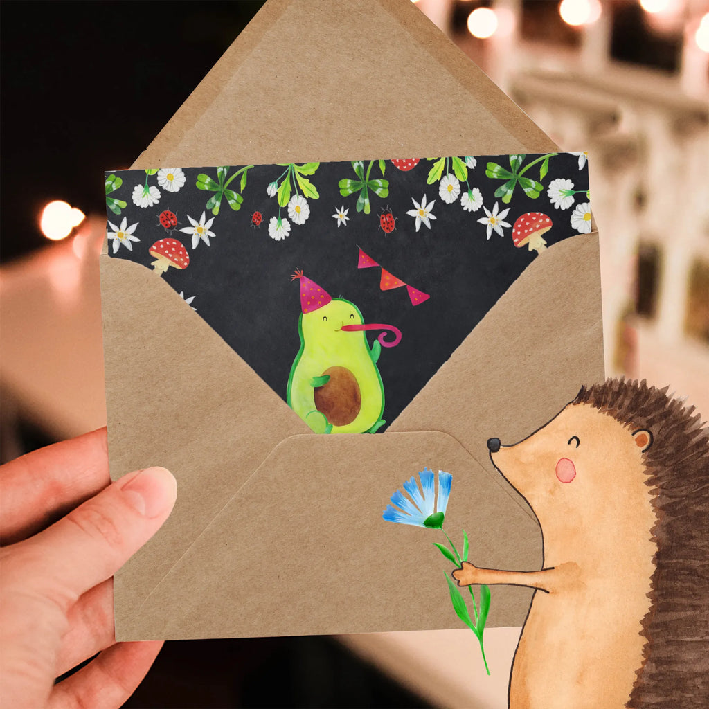 Deluxe Karte Avocado Geburtstag Karte, Hochwertige Grußkarte, Geburtstagskarte, Glückwunschkarte, Einladungskarte, Hochzeitskarte, Hochwertige Klappkarte, Klappkarte, Grußkarte, Avocado, Veggie, Vegan, Gesund