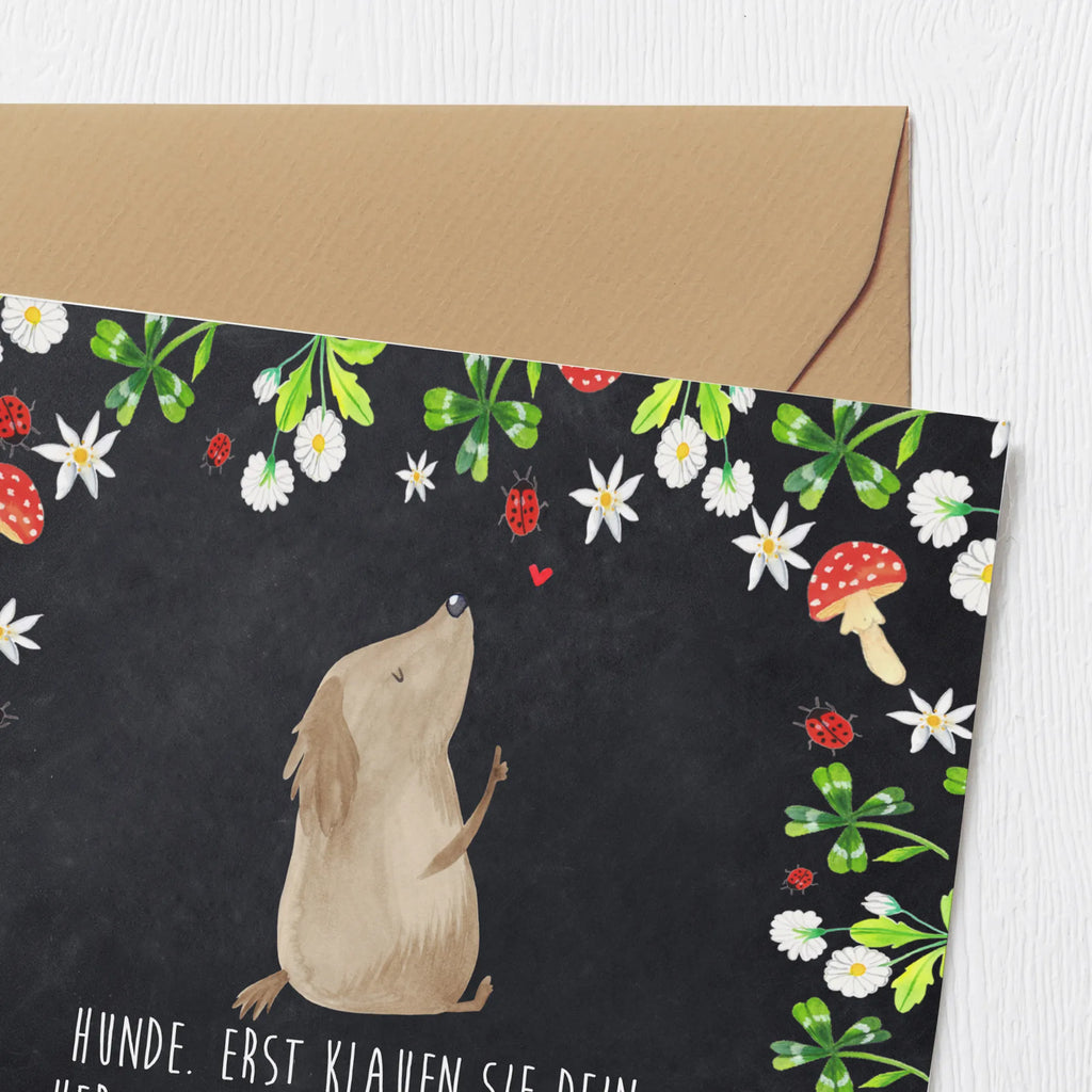 Deluxe Karte Hund Liebe Grußkarte, Karte, Klappkarte, Einladungskarte, Geburtstagskarte, Hochwertige Grußkarte, Glückwunschkarte, Hochzeitskarte, Hochwertige Klappkarte, Hund, Hundemotiv, Haustier, Hunderasse, Tierliebhaber, Hundebesitzer, Sprüche, Hundeglück, Liebe, Frauchen, Hundeliebe, Hunde