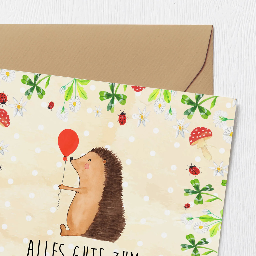 Deluxe Karte Igel Luftballon Klappkarte, Hochzeitskarte, Hochwertige Grußkarte, Hochwertige Klappkarte, Glückwunschkarte, Grußkarte, Karte, Geburtstagskarte, Einladungskarte, Tiermotive, Gute Laune, lustige Sprüche, Tiere, Happy Birthday, Geburtstag, Glückwunsch, Ballon, Igel, Geburtstagskind, Herzlichen Glückwunsch