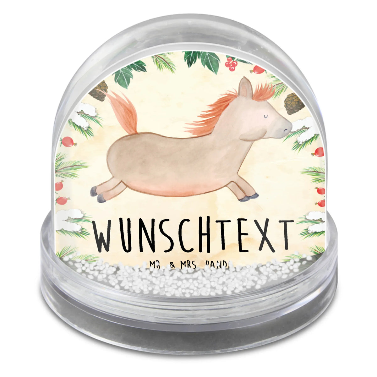 Personalized Snow Globe Horse Jump farm, farm animals, animals, horse stable, horse owner, horse, riding, horses, stable, riding out