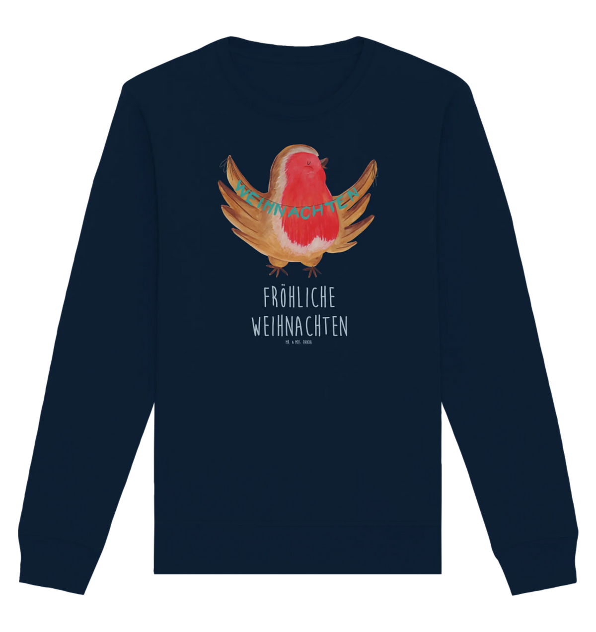 Organiczny Sweter rudzik Boże Narodzenie Wigilia, dekoracje świąteczne, Mikołaj, Zima, Boże Narodzenie, zimowy motyw, Adwent