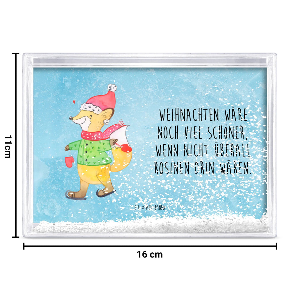 Schüttelrahmen Fuchs  Schlittschuhe Winter, Weihnachten, Weihnachtsdeko, Nikolaus, Advent, Heiligabend, Wintermotiv, Weihnachtszeit, Weihnachtsmann, Weihnachtsbaum, Weihnachtstage, Tannenbaum