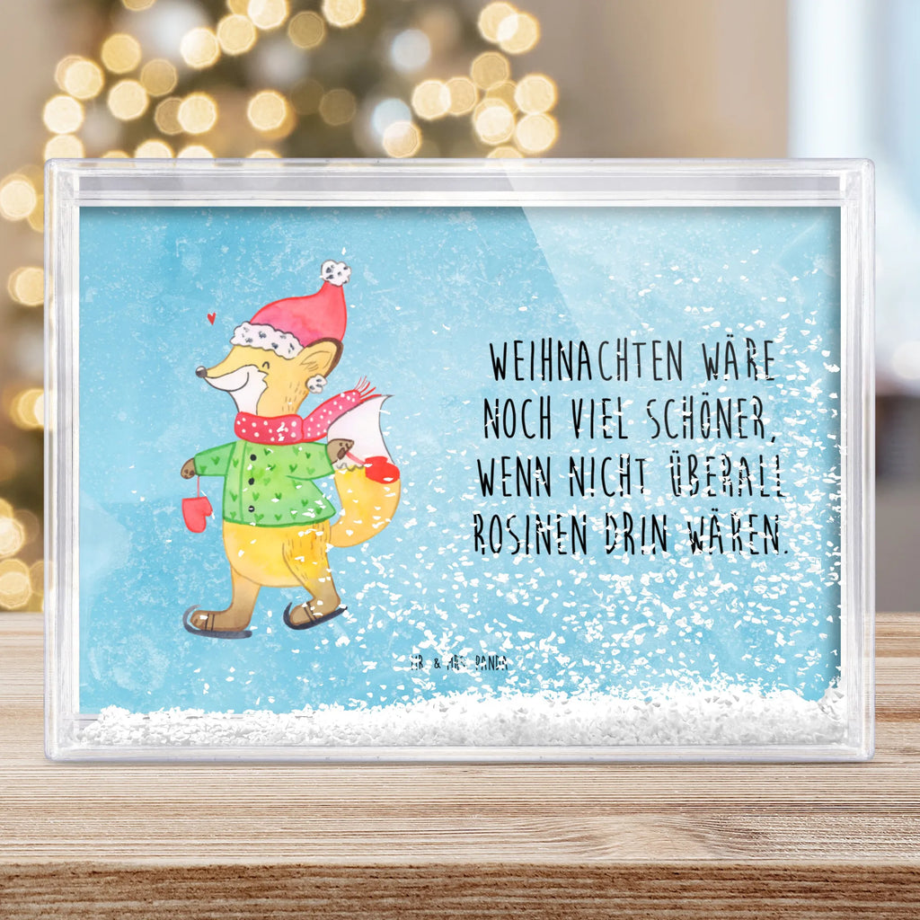 Schüttelrahmen Fuchs  Schlittschuhe Winter, Weihnachten, Weihnachtsdeko, Nikolaus, Advent, Heiligabend, Wintermotiv, Weihnachtszeit, Weihnachtsmann, Weihnachtsbaum, Weihnachtstage, Tannenbaum