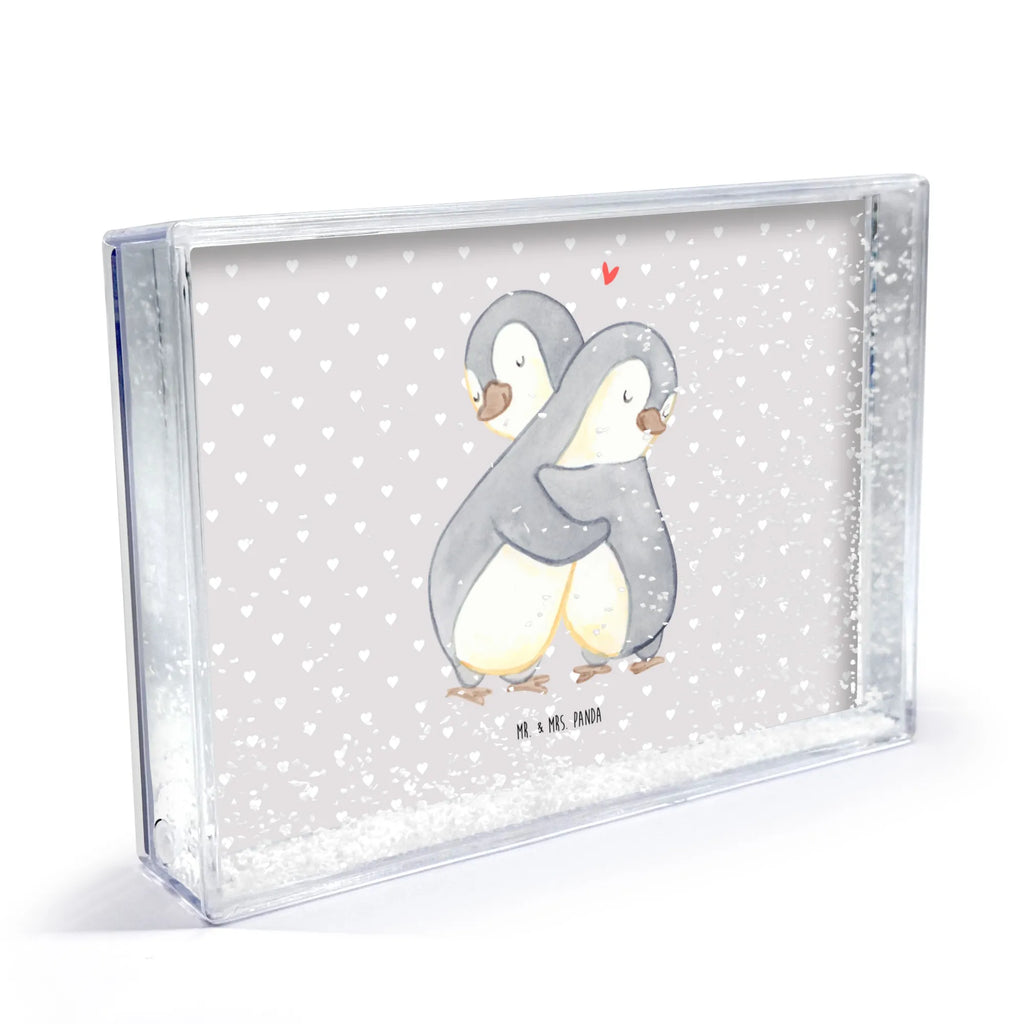 Schüttelrahmen Pinguine Kuscheln Liebe, Partner, Freund, Freundin, Ehemann, Ehefrau, Heiraten, Verlobung, Heiratsantrag, Liebesgeschenk, Jahrestag, Hocheitstag, Geschenk für Partner, für Männer, für Ehemann, Liebesbeweis, Valentinstag, Geschenk für Freundin, Geschenk für Frauen, Hochzeitstag, Mitbringsel