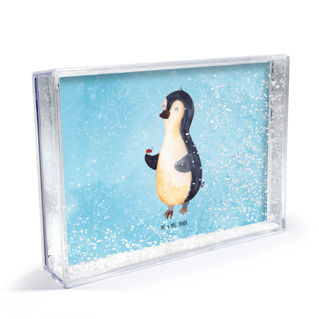 Schüttelrahmen Pinguin Marienkäfer Pinguin, Glück, Pinguine, Liebe, Marienkäfer, Freude, Wunder, Lebensfreude