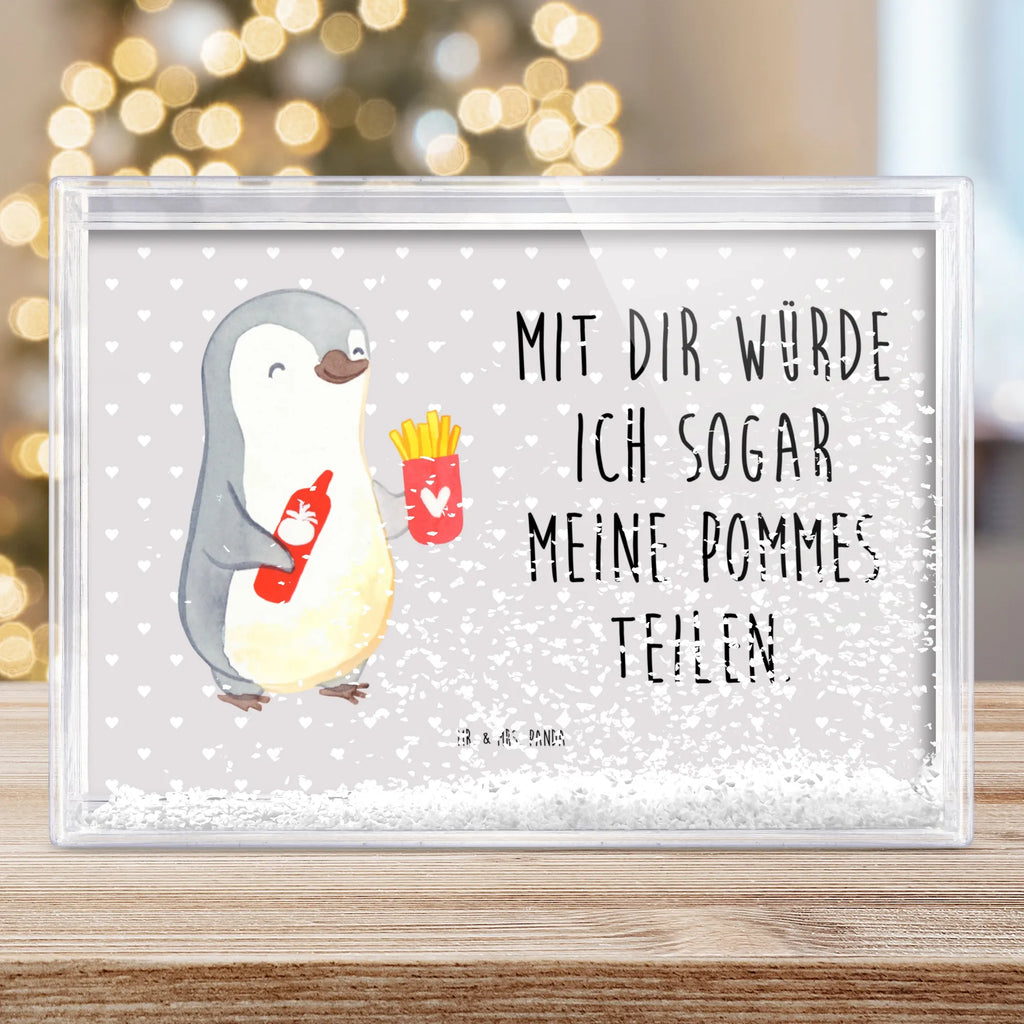 Schüttelrahmen Pinguin Pommes Liebe, Partner, Freund, Freundin, Ehemann, Ehefrau, Heiraten, Verlobung, Heiratsantrag, Liebesgeschenk, Jahrestag, Hocheitstag, Geschenk für Partner, Geschenk für Frauen, Mitbringsel, Hochzeitstag, Liebesbeweis, für Männer, Geschenk für Freundin, für Ehemann, Valentinstag