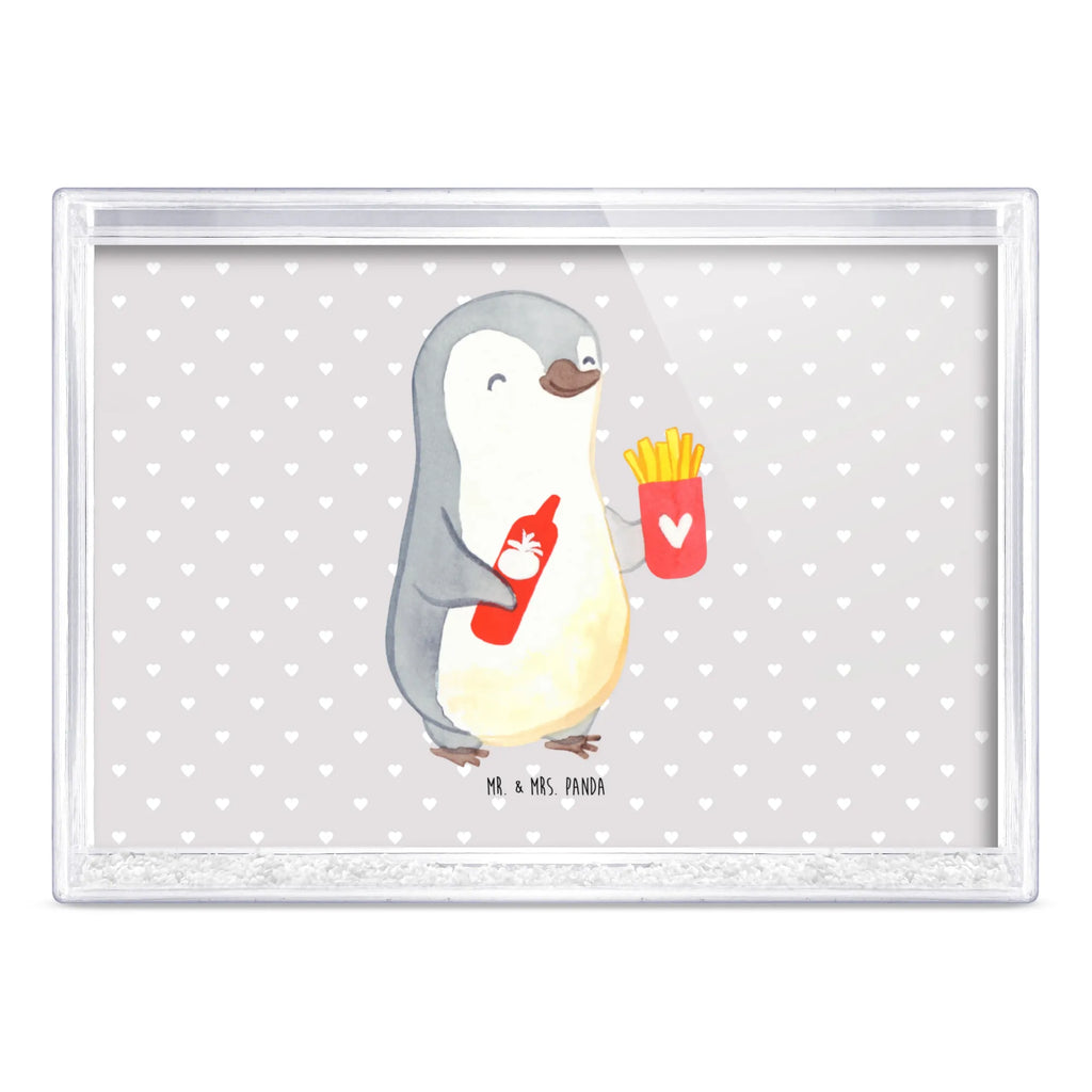 Schüttelrahmen Pinguin Pommes Liebe, Partner, Freund, Freundin, Ehemann, Ehefrau, Heiraten, Verlobung, Heiratsantrag, Liebesgeschenk, Jahrestag, Hocheitstag, Geschenk für Partner, Geschenk für Frauen, Mitbringsel, Hochzeitstag, Liebesbeweis, für Männer, Geschenk für Freundin, für Ehemann, Valentinstag