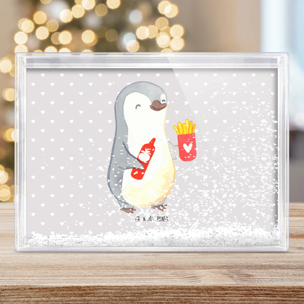 Schüttelrahmen Pinguin Pommes Liebe, Partner, Freund, Freundin, Ehemann, Ehefrau, Heiraten, Verlobung, Heiratsantrag, Liebesgeschenk, Jahrestag, Hocheitstag, Geschenk für Partner, Geschenk für Frauen, Mitbringsel, Hochzeitstag, Liebesbeweis, für Männer, Geschenk für Freundin, für Ehemann, Valentinstag