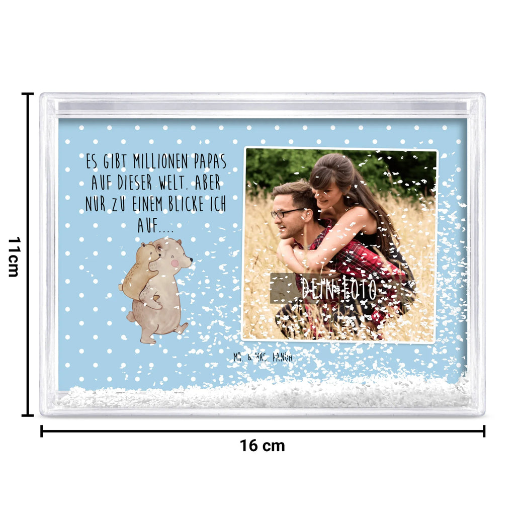 Schüttelrahmen mit Foto Papa Bär Orginalles Fotogeschenk, Schüttelrahmen mit Foto, Fotogeschenk, Bilderrahmen mit Foto, Fotogeschenke, Rahmen mit Foto, Familie, Vatertag, Muttertag, Bruder, Schwester, Mama, Papa, Oma, Opa, Geschenk, Onkel, Vater, Vati, Geburtstag, Papi