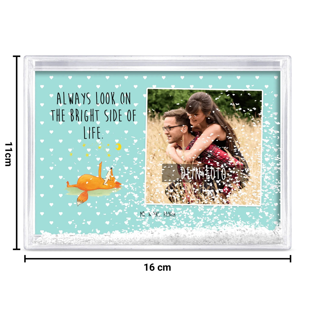 Shake Frame with Photo Fox Stars Schüttelrahmen mit Foto, Fotogeschenk, Fotogeschenke, Rahmen mit Foto, Bilderrahmen mit Foto, Orginalles Fotogeschenk, Fuchs, Spruch schön, Always Look on the Bright Side of Life, Füchse, Romantik, tröstende Worte, Spruch positiv