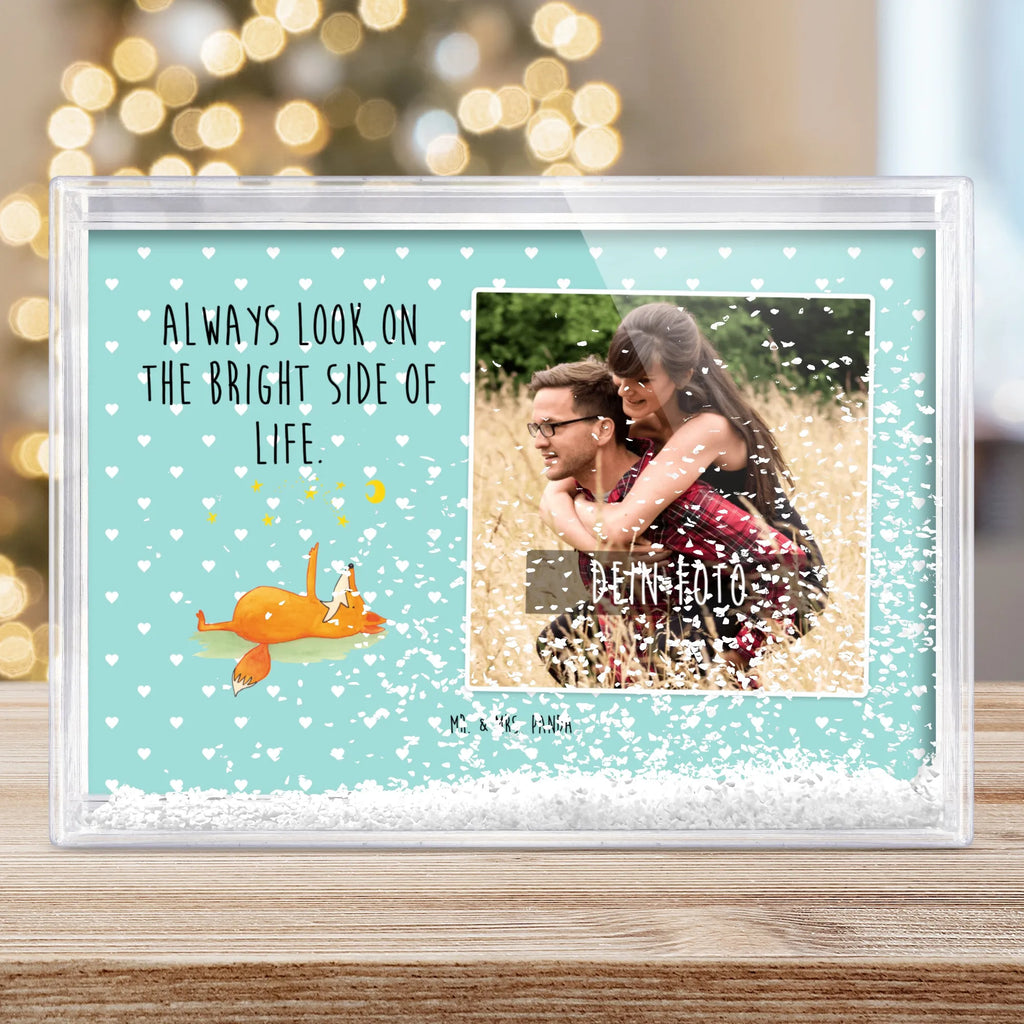Shake Frame with Photo Fox Stars Schüttelrahmen mit Foto, Fotogeschenk, Fotogeschenke, Rahmen mit Foto, Bilderrahmen mit Foto, Orginalles Fotogeschenk, Fuchs, Spruch schön, Always Look on the Bright Side of Life, Füchse, Romantik, tröstende Worte, Spruch positiv
