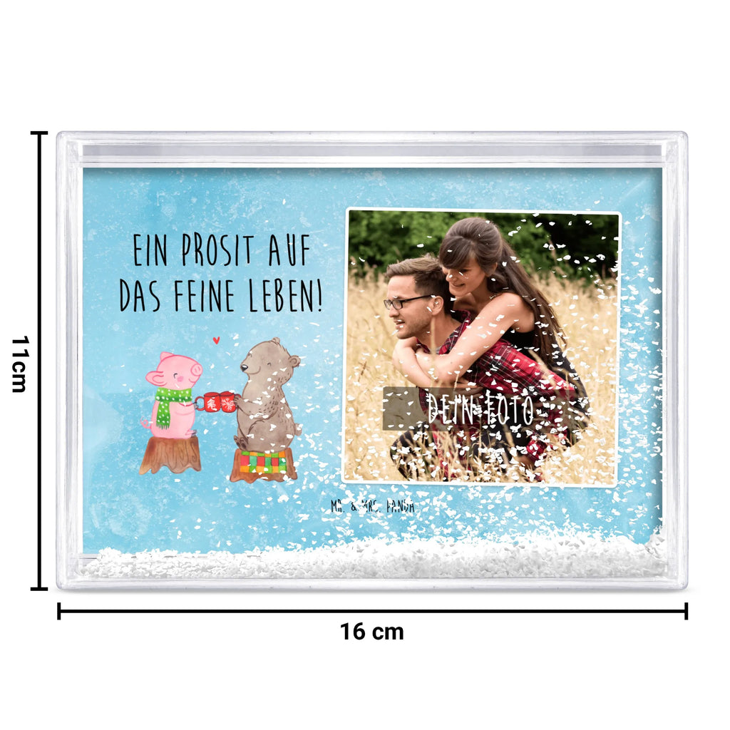 Shake Frame with Photo Glowing Pig Bash Schüttelrahmen mit Foto, Rahmen mit Foto, Bilderrahmen mit Foto, Fotogeschenke, Fotogeschenk, Orginalles Fotogeschenk, Winter, Weihnachten, Weihnachtsdeko, Nikolaus, Advent, Heiligabend, Wintermotiv, Prost, Alles Gute, Bär, Schwein, Weihnachtszeit
