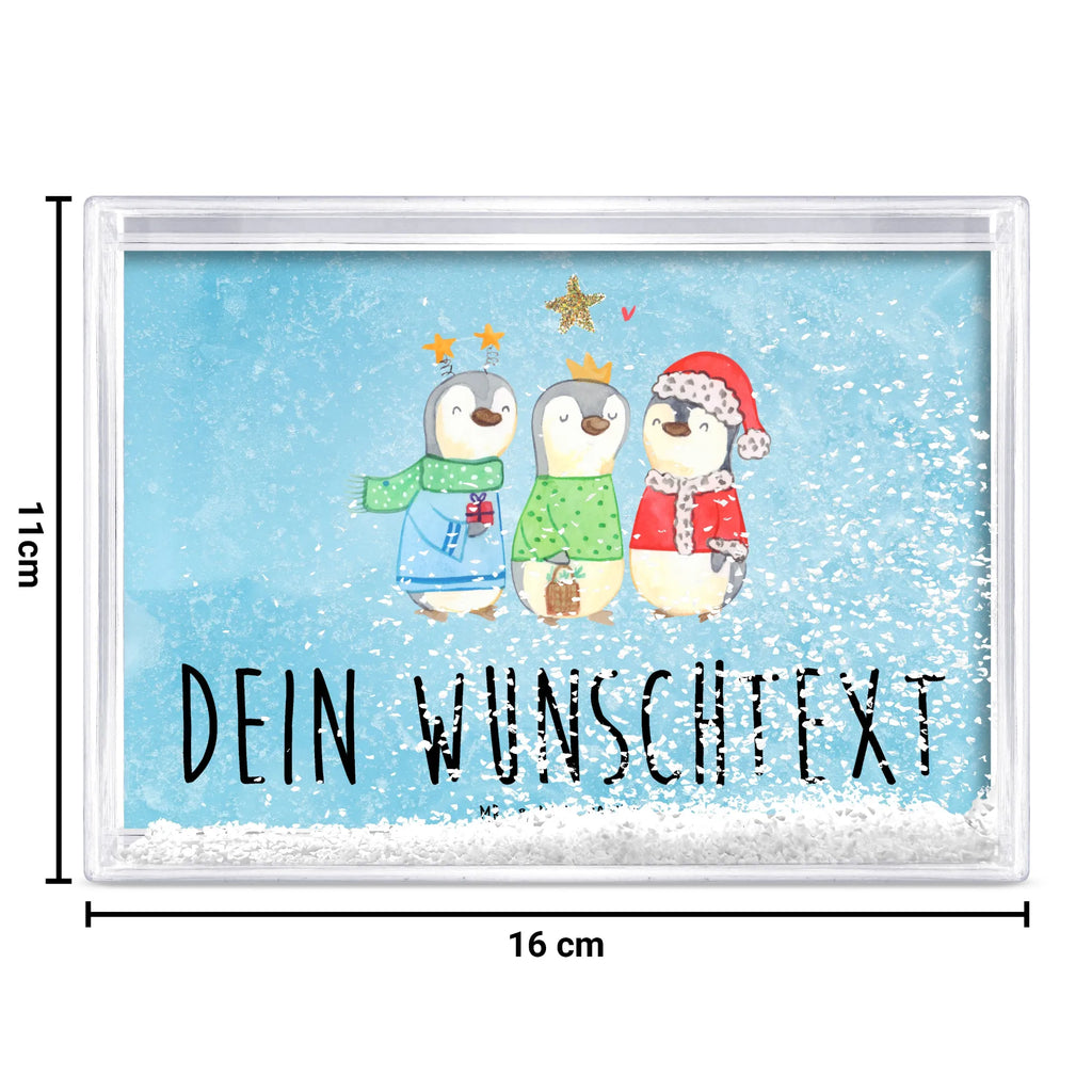 Personalisierter Schüttelrahmen Winterzeit Heilige drei Könige Winter, Weihnachten, Weihnachtsdeko, Nikolaus, Advent, Heiligabend, Wintermotiv, Weihnachtstage, Weihnachtsmann, Heilige drei Könige, Weihnachtszeit