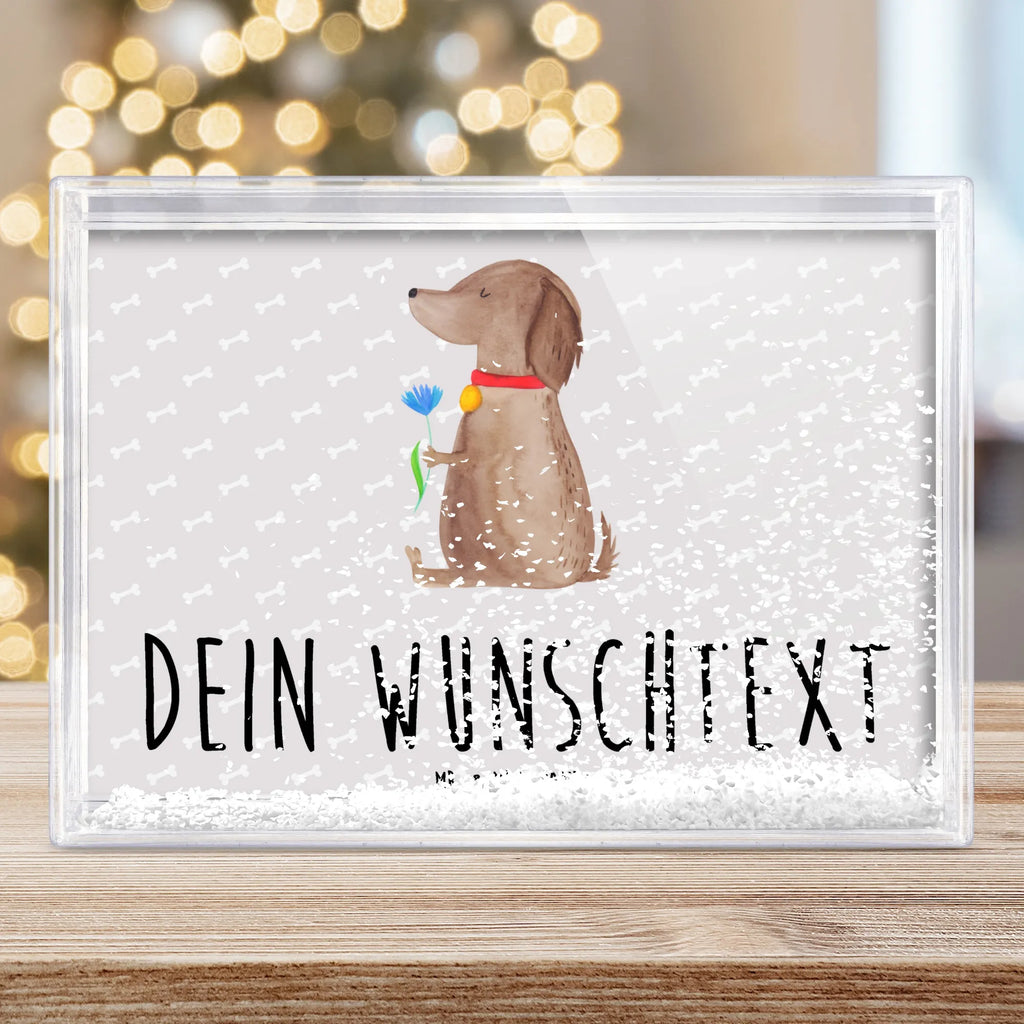 Personalisierter Schüttelrahmen Hund Blume Hund, Hundemotiv, Haustier, Hunderasse, Tierliebhaber, Hundebesitzer, Sprüche, Hundeliebe, Frauchen, Hunde