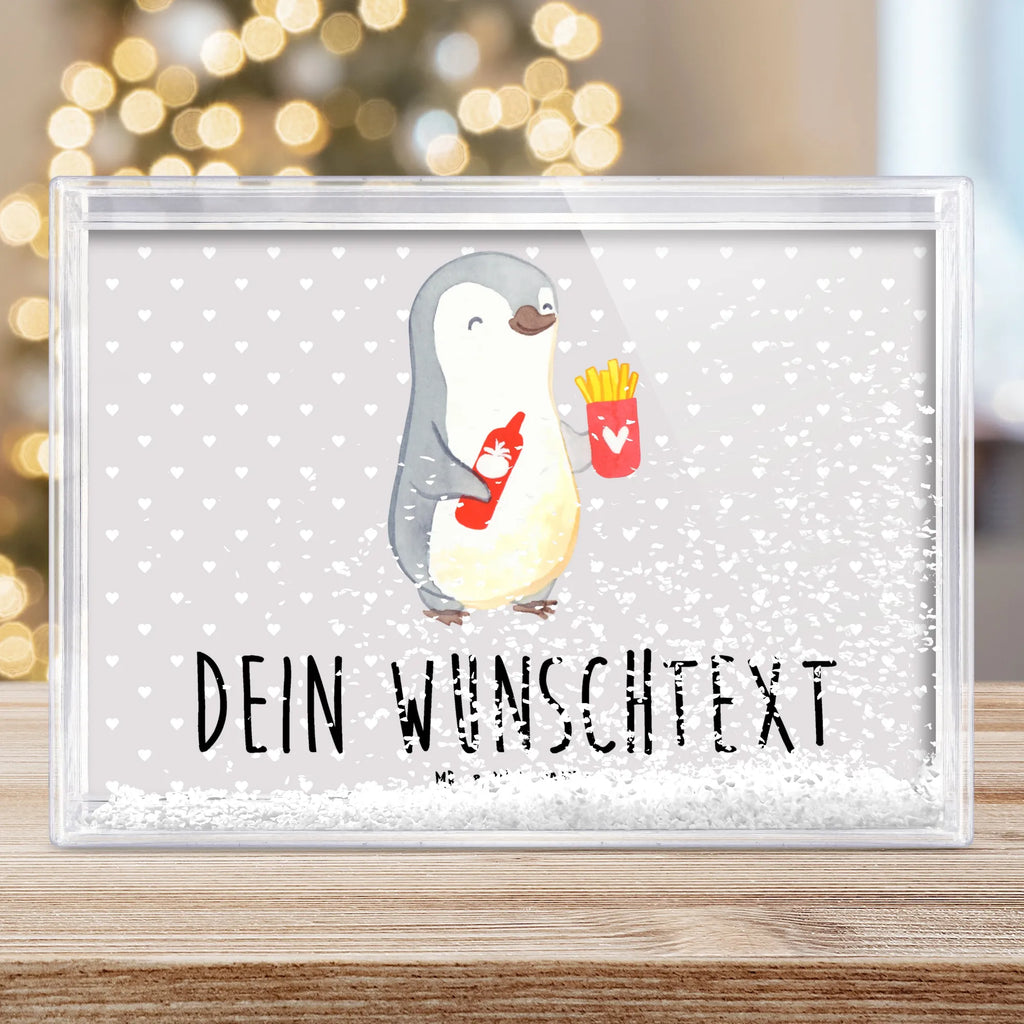 Personalisierter Schüttelrahmen Pinguin Pommes Liebe, Partner, Freund, Freundin, Ehemann, Ehefrau, Heiraten, Verlobung, Heiratsantrag, Liebesgeschenk, Jahrestag, Hocheitstag, für Männer, Mitbringsel, Valentinstag, Geschenk für Freundin, Geschenk für Partner, Liebesbeweis, Hochzeitstag, für Ehemann, Geschenk für Frauen