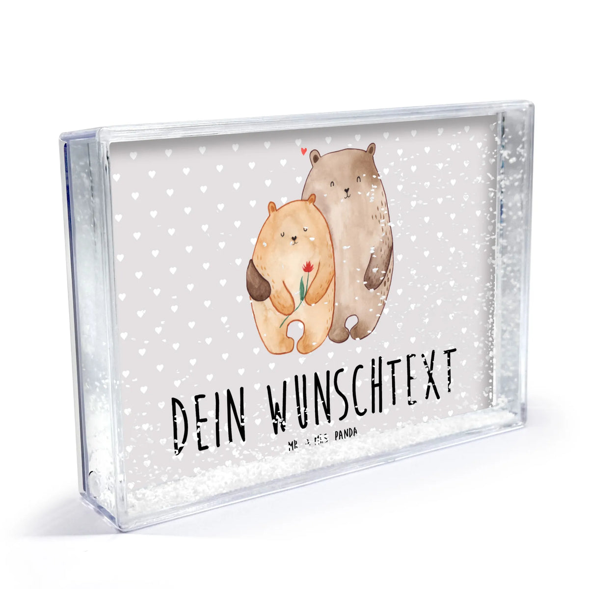 Personalisierter Schüttelrahmen Bären Liebe Freundin, Freund, Liebe, Liebesgeschenk, Jahrestag, Verlobung, Partner, Ehemann, Ehefrau, Heiraten, Heiratsantrag, Hocheitstag, Bärchen, Verlobt, Geschenk Freund, Bären, Geschenk Freundin, Liebesbeweis, Verliebt, Hochzeitstag, Geschenk Hochzeit, Bär, Verheiratet