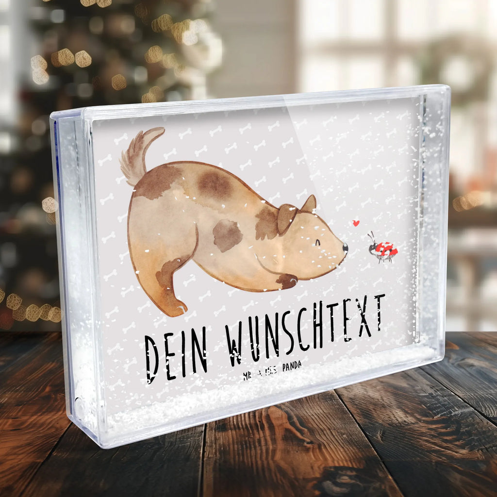 Personalisierter Schüttelrahmen Hund Marienkäfer Hund, Hundemotiv, Haustier, Hunderasse, Tierliebhaber, Hundebesitzer, Sprüche, Mischlinghund, Mischling, Hundespruch, Hunde, Marienkäfer