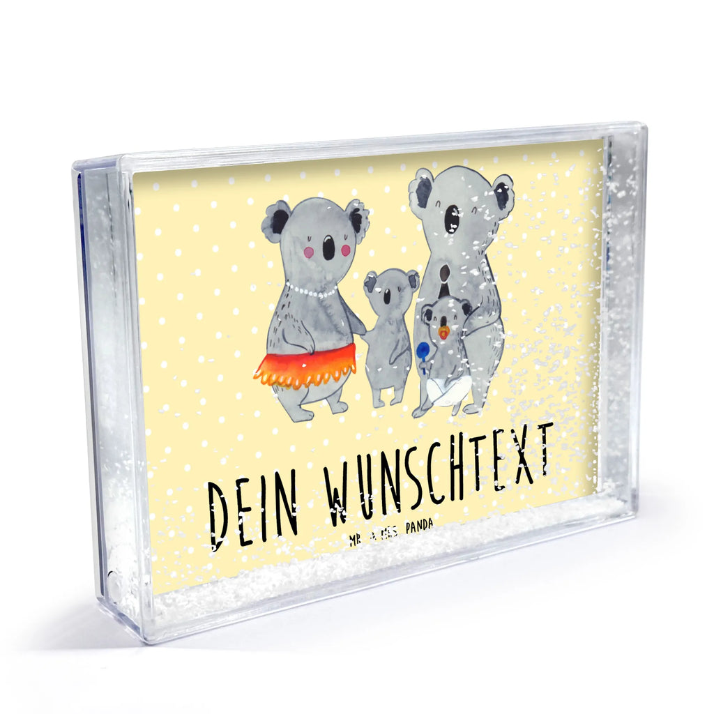 Personalisierter Schüttelrahmen Koala Familie Familie, Vatertag, Muttertag, Bruder, Schwester, Mama, Papa, Oma, Opa, Family, Familienleben, Geschwister, Koala, Kinder, Koalas