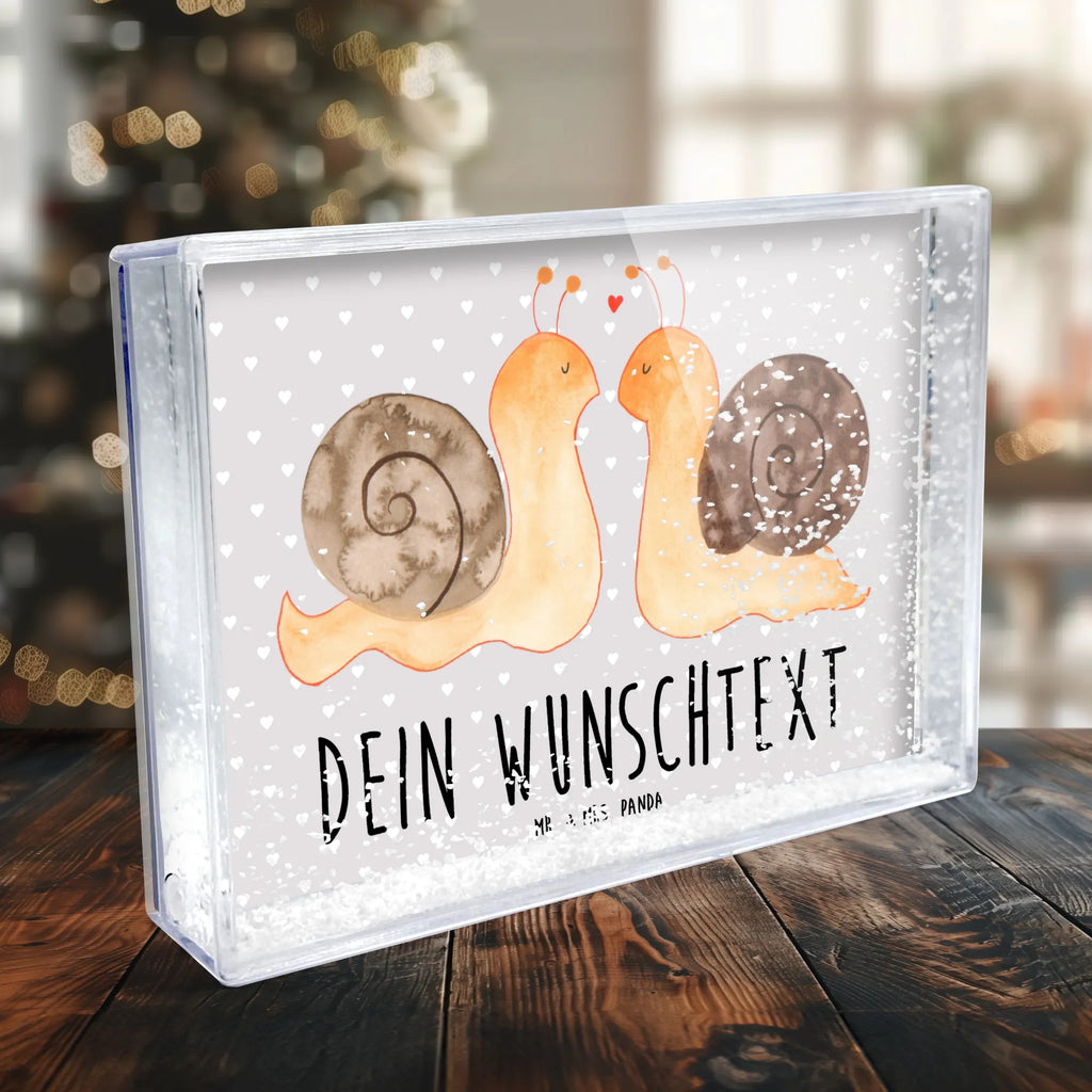 Spersonalizowana ramka do potrząsania Miłość ślimaków Miłość, partner, przyjaciel, przyjaciółka, mąż, żona, wesele, zaręczyny, prośba o rękę, prezent miłosny, rocznica, dzień ślubu