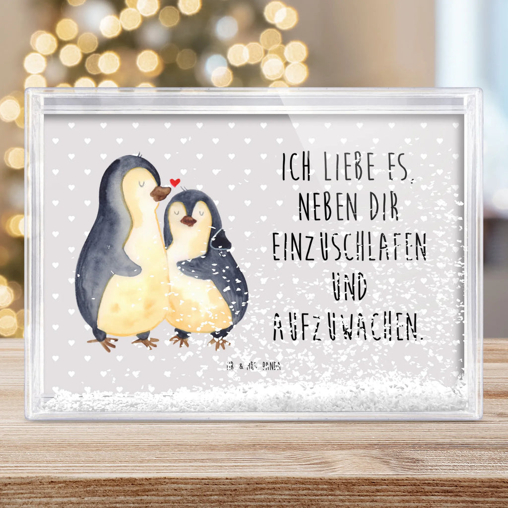 Schüttelrahmen Pinguine Einschlafen Liebe, Partner, Freund, Freundin, Ehemann, Ehefrau, Heiraten, Verlobung, Heiratsantrag, Liebesgeschenk, Jahrestag, Hocheitstag, Geschenk für Frauen, Geschenk für Partner, Mitbringsel, Hochzeitstag, für Ehemann, Liebesbeweis, Valentinstag, für Männer, Geschenk für Freundin