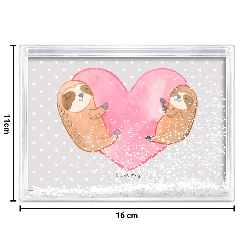 Schüttelrahmen Faultiere Herz Liebe, Partner, Freund, Freundin, Ehemann, Ehefrau, Heiraten, Verlobung, Heiratsantrag, Liebesgeschenk, Jahrestag, Hocheitstag, Geschenk für Frauen, Valentinstag, Hochzeitstag, für Männer, Mitbringsel, für Ehemann, Geschenk für Freundin, Liebesbeweis, Geschenk für Partner