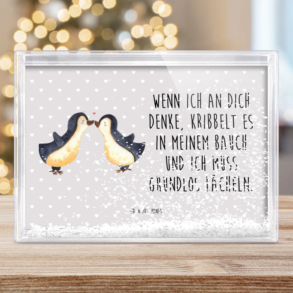 Schüttelrahmen Pinguine Kuss Liebe, Partner, Freund, Freundin, Ehemann, Ehefrau, Heiraten, Verlobung, Heiratsantrag, Liebesgeschenk, Jahrestag, Hocheitstag, Valentinstag, Mitbringsel, Geschenk für Frauen, für Ehemann, Geschenk für Partner, Hochzeitstag, für Männer, Liebesbeweis, Geschenk für Freundin