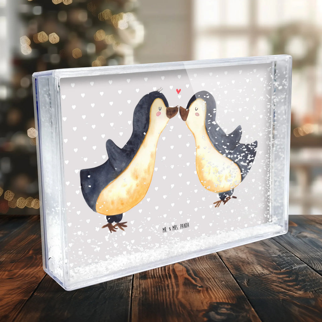 Schüttelrahmen Pinguine Kuss Liebe, Partner, Freund, Freundin, Ehemann, Ehefrau, Heiraten, Verlobung, Heiratsantrag, Liebesgeschenk, Jahrestag, Hocheitstag, Valentinstag, Mitbringsel, Geschenk für Frauen, für Ehemann, Geschenk für Partner, Hochzeitstag, für Männer, Liebesbeweis, Geschenk für Freundin