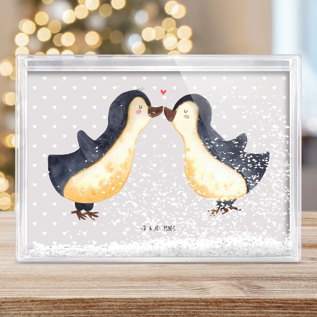 Schüttelrahmen Pinguine Kuss Liebe, Partner, Freund, Freundin, Ehemann, Ehefrau, Heiraten, Verlobung, Heiratsantrag, Liebesgeschenk, Jahrestag, Hocheitstag, Valentinstag, Mitbringsel, Geschenk für Frauen, für Ehemann, Geschenk für Partner, Hochzeitstag, für Männer, Liebesbeweis, Geschenk für Freundin
