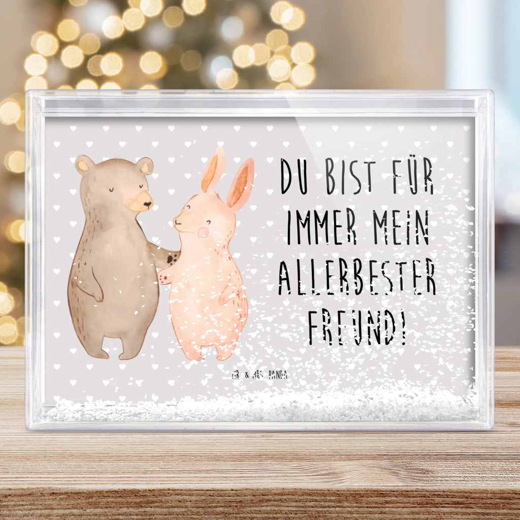 Schüttelrahmen Bär und Hase Umarmen Liebe, Partner, Freund, Freundin, Ehemann, Ehefrau, Heiraten, Verlobung, Heiratsantrag, Liebesgeschenk, Jahrestag, Hocheitstag, bester Freund, Hase, Bär, Freunde, best friends, Bärchen