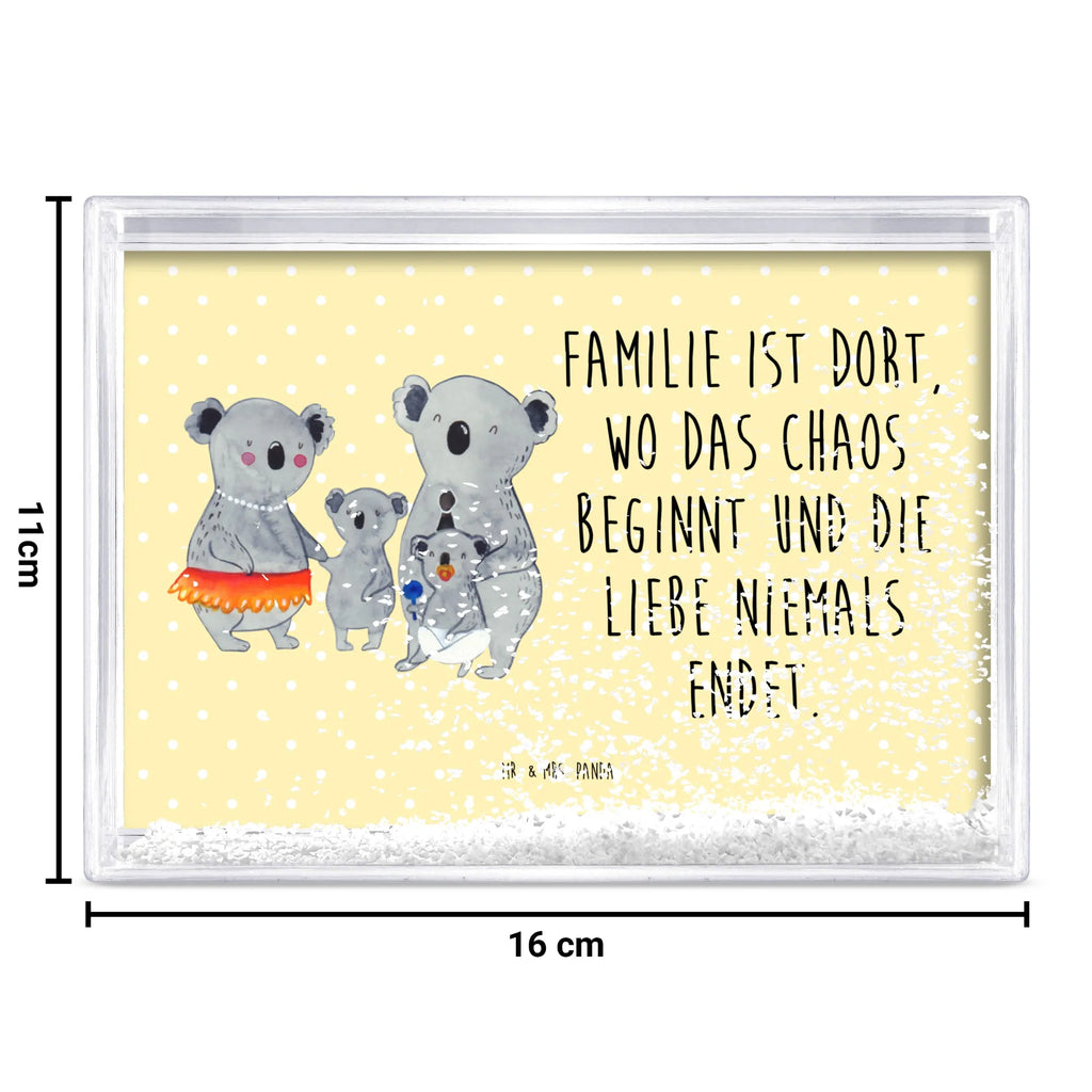 Schüttelrahmen Koala Familie Familie, Vatertag, Muttertag, Bruder, Schwester, Mama, Papa, Oma, Opa, Geschwister, Family, Koalas, Koala, Kinder, Familienleben