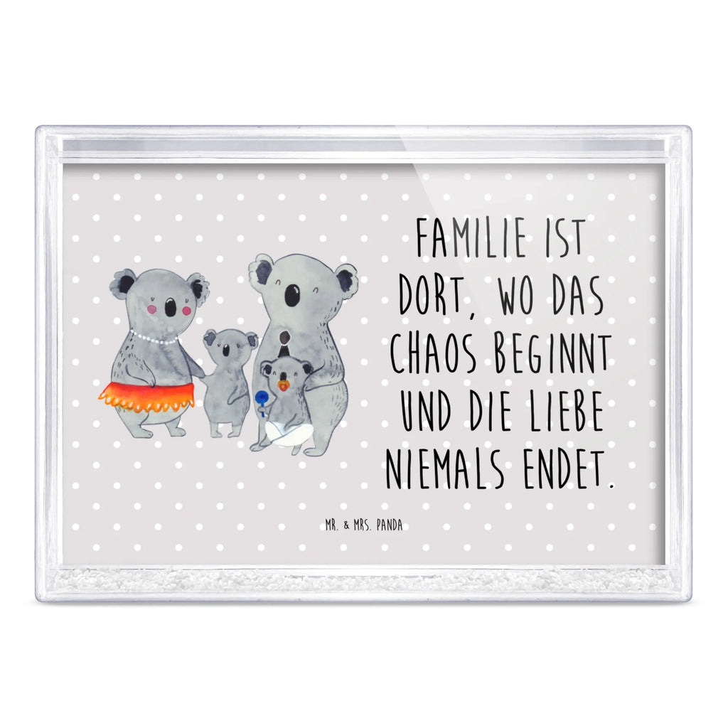 Schüttelrahmen Koala Familie Familie, Vatertag, Muttertag, Bruder, Schwester, Mama, Papa, Oma, Opa, Geschwister, Family, Koalas, Koala, Kinder, Familienleben