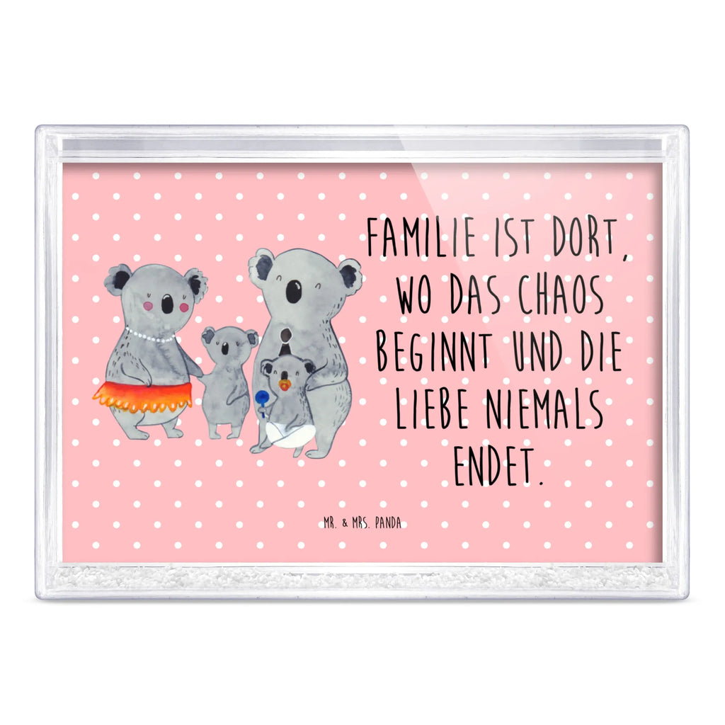 Schüttelrahmen Koala Familie Familie, Vatertag, Muttertag, Bruder, Schwester, Mama, Papa, Oma, Opa, Geschwister, Family, Koalas, Koala, Kinder, Familienleben