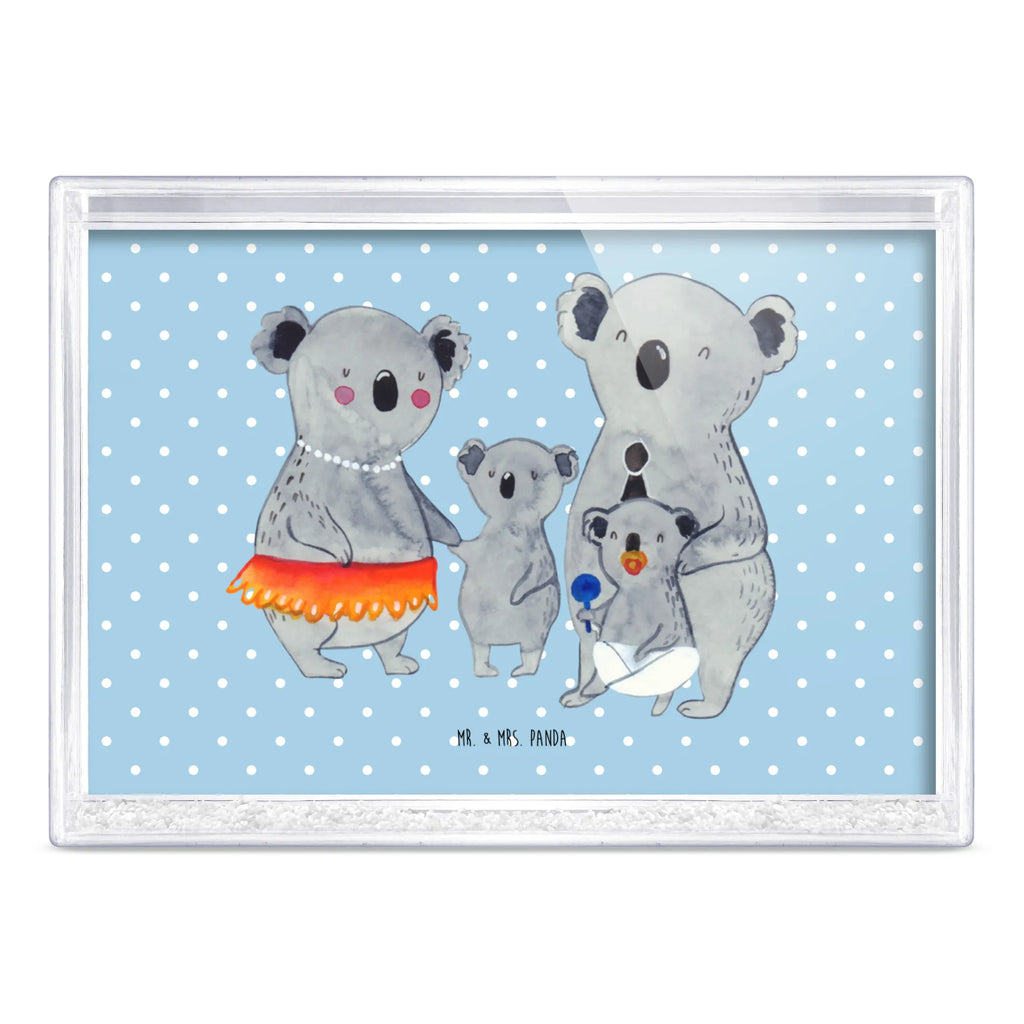 Schüttelrahmen Koala Familie Familie, Vatertag, Muttertag, Bruder, Schwester, Mama, Papa, Oma, Opa, Geschwister, Family, Koalas, Koala, Kinder, Familienleben