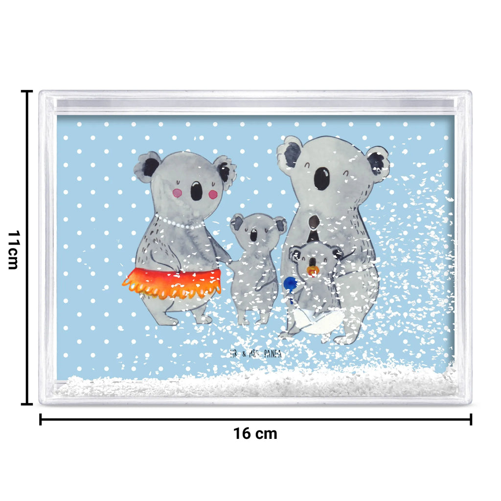 Schüttelrahmen Koala Familie Familie, Vatertag, Muttertag, Bruder, Schwester, Mama, Papa, Oma, Opa, Geschwister, Family, Koalas, Koala, Kinder, Familienleben